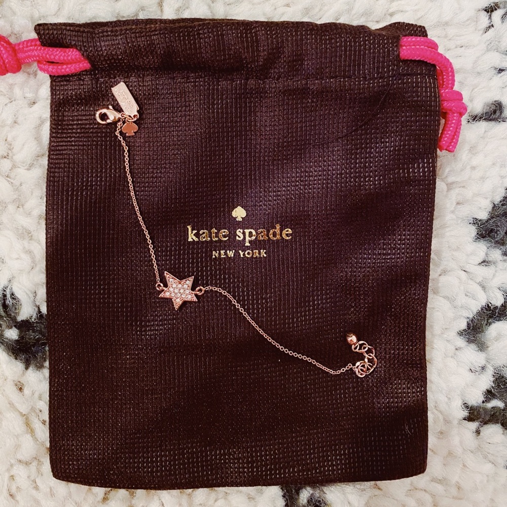 Kate Spade Rose Gold Star Bracelet